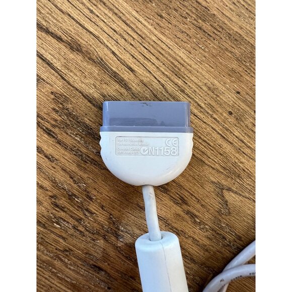 Sony PS1 Wired Analog Controller Red Transparent Vintage Gaming Accessory - Picture 4 of 5